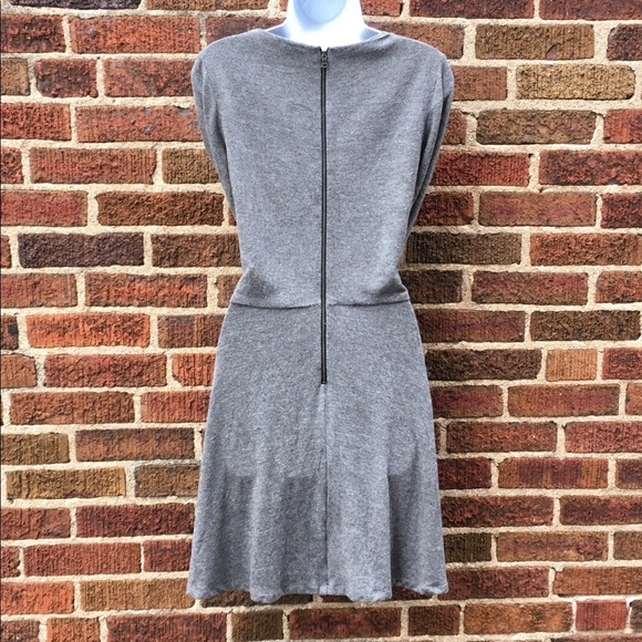 Alice + Olivia Brinley Mini Dress Gray Long Sleeve - Picture 8 of 8